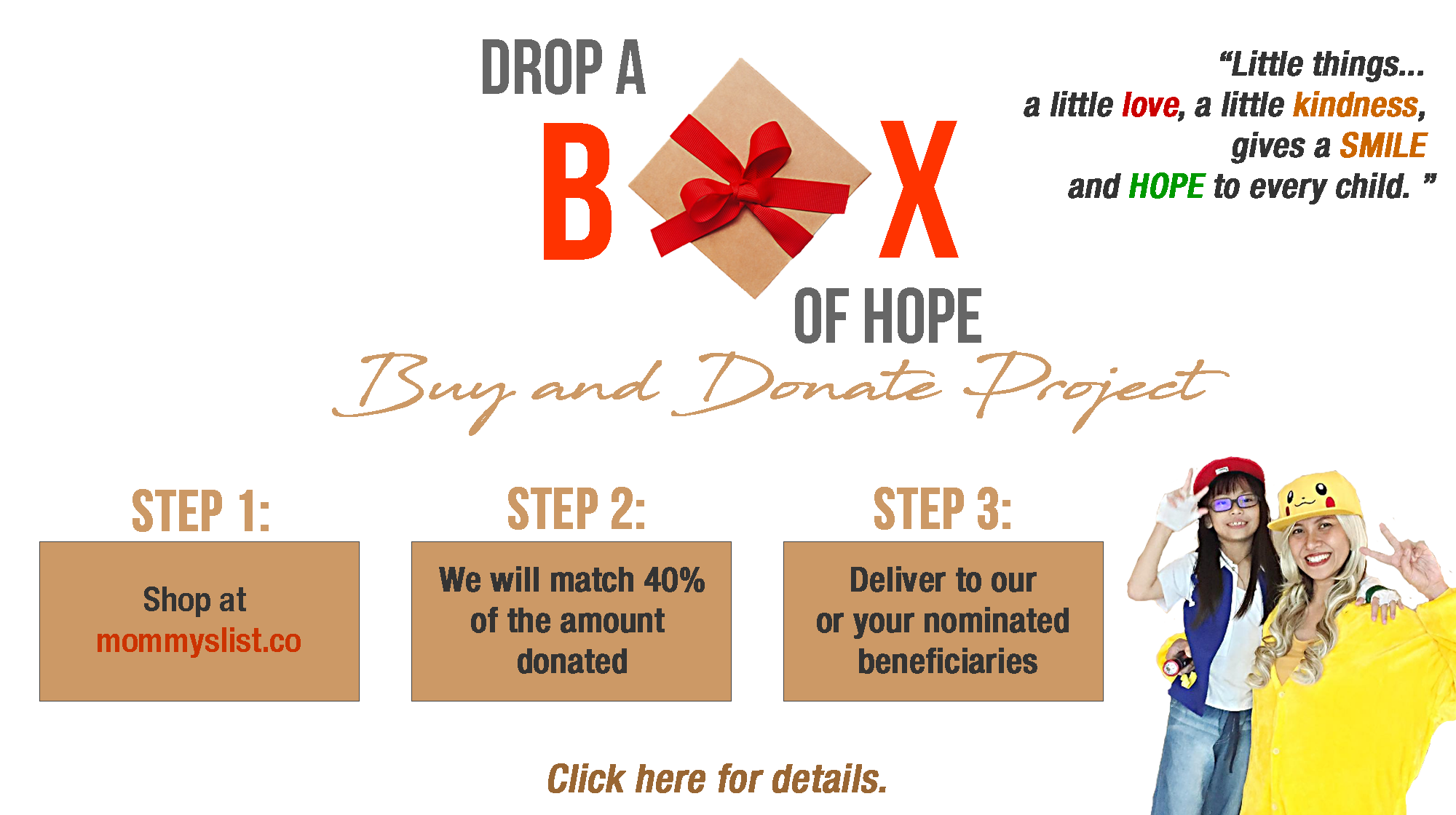 Drop a Box of Hope