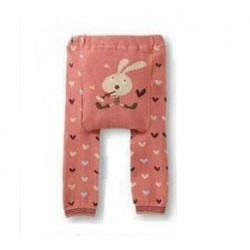 PP Pants Rabbit Heart Pink A
