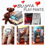 PP Pants Bird Polka Light Brown_I