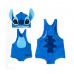 DISNEY Swimwear (Blue stitch A) Sleeveless