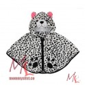 Baby Cape/Jacket_Leopard White