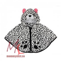 Baby Cape/Jacket_Leopard White