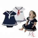 Sailor Girl Romper G_White