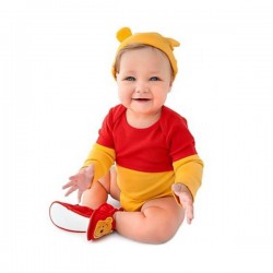 Costume Rompers C (Cotton Long Sleeves)_Pooh