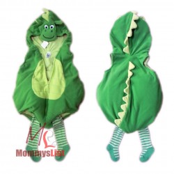 Dragon Dinosaur Costume E (Fleece with Leggings)