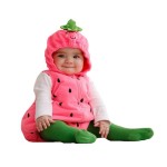 Strawberry Costume E (Fleece with Leggings)