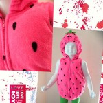 Strawberry Costume E (Fleece with Leggings)