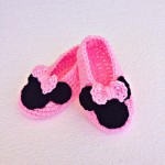 Minnie Pink Crochet Shoes_010