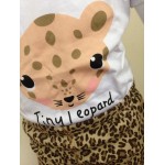 Animal Prints Romper F 3-pc set (Baby Leopard)