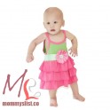 Girls_073-Pink Green Shortcake Dress