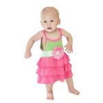 Girls_073-Pink Green Shortcake Dress