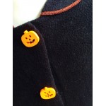 Coat Fleece_Halloween Pumpkin