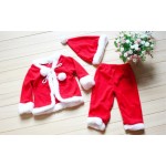 Santa Costume 3-pc O (Fleece)