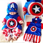 Captain America Costume Romper A
