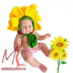 Newborn Flower Hat A