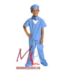 Doctor Scrubs Costume US2_(Child 2-3)