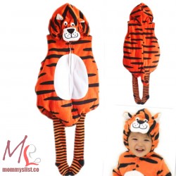 Tiger Costume E (Fleece with Leggings)