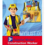 Construction Worker Costume Toy Set (3-8Y)