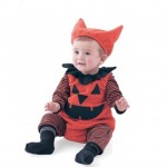 Pumpkin Costume Stripes Set C