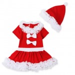 Christmas Dress Romper Set (with hat) R