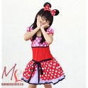 060-Minnie Mouse Tutu (with Headband)
