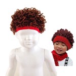 RENT-C030 Afro Red Headpiece