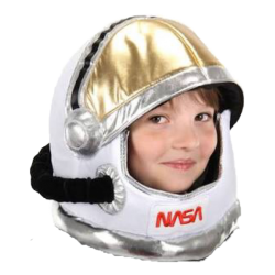 RENT-C070 Astronaut White Soft Helmet