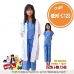 RENT-C044 Doctor Scrubs Costume 5-8Y