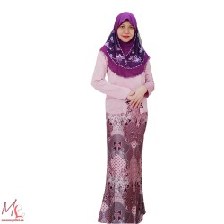 RENT-C155 Traditional Malay Outfit for Women Old Rose