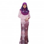 RENT-C155 Traditional Malay Outfit for Women Old Rose