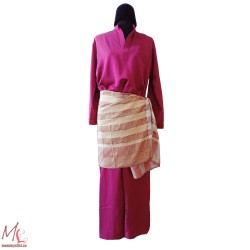RENT-C154 Traditional Malay Outfit for Men (Maroon)