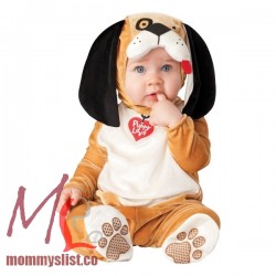 RENT-C185 Puppy Costume Jumpsuit F_80 (9-12M)