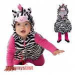 Zebra Pink Costume E (Fleece with Leggings)