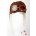 RENT-A023  Aviator Pilot Hat (Brown) 1-5Y