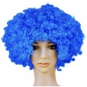 RENT-A052 Wig Blue Curly / Dr Seuss Thing