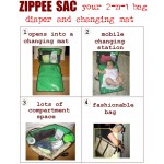 Diaper Bag Zippee Sac