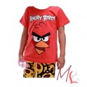 Pajama Set Angry Birds Red (Short Sleeves) SB