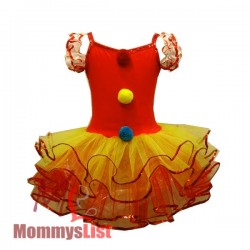 049-Clown Ballet Princess Tutu Dress
